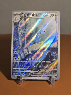 Pokemon TCG Dragonair 181/165 SV 151 Illustration Rare Holo English - Image 1