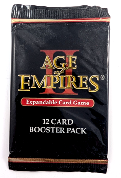 Age of Empires II Expandable Card Game Booster Pack 2000 (12 Cards Per Pack) - Image 1