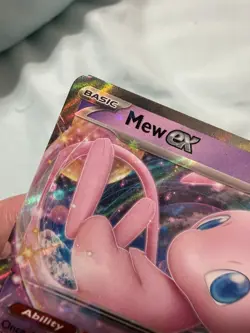 MEW EX Scarlet & Violet 151 #151/165 Double Rare NM Pokemon TCG English - Image 3
