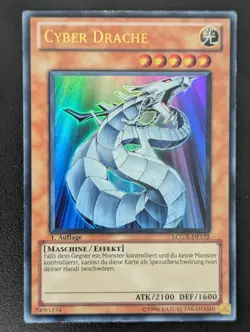 Cyber Drache LCGX-DE175 Ultra Rare DE EX YUGIOH - Image 1