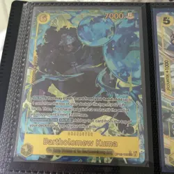 Bartholomew Kuma OP12-119 Secret Rare Legacy of the Master One Piece NM - Image 1