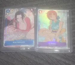 One Piece Illustration Box Vol 1 SEALED PROMO SET O-Nami & Boa Hancock! ST17-004 - Image 1