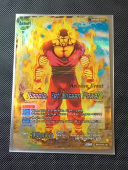Piccolo Yet Unseen Power Leader Foil EVENT STAMPED Dragon Ball Super Card | NM - Image 1