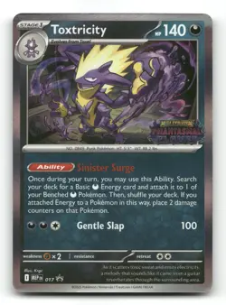 Toxtricity (Prerelease) 017 - ME: Mega Evolution Promo - Pokemon Card NM/M - Image 1