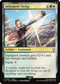 Behemoth Sledge (Surge Foil) 320 Commander: FINAL FANTASY NM EN - Image 1