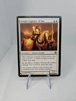 Knight-Captain Of Eos The List Magic The Gathering Damaged See Description - Image 1
