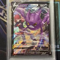 PSA 9 - 2022 POKEMON SWSH FA/CROBAT V LOST ORGIN #TG20 - Image 2
