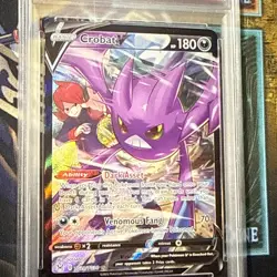 PSA 9 - 2022 POKEMON SWSH FA/CROBAT V LOST ORGIN #TG20 - Image 3