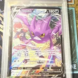 PSA 9 - 2022 POKEMON SWSH FA/CROBAT V LOST ORGIN #TG20 - Image 4