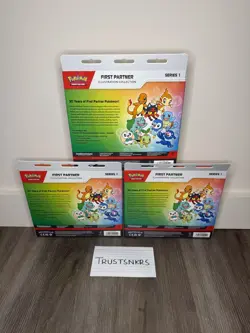 3X Pokemon TCG - First Partner Illustration Collection [Series 1] ✅SEALED✅ - Image 2