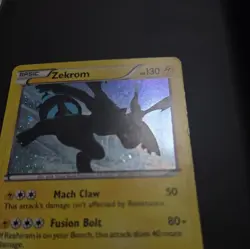 Pokemon TCG Zekrom 39/116 Plasma Freeze Holo Rare Card - Image 2