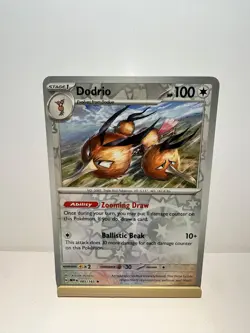 Dodrio 085/165 Rare 151 Pokemon Reverse Holo Near Mint - Image 1