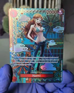 One Piece TCG Nami (SP) OP01-016 Awakening of the New Era Foil OP05 NM - Image 1