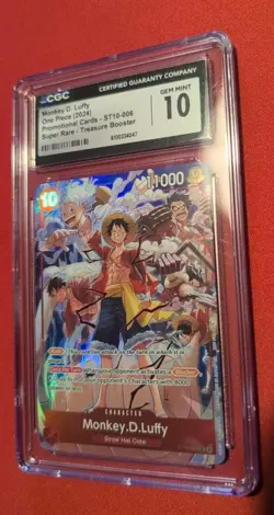 Monkey D. Luffy ST10-006 One Piece Day Dallas 2025 Promo CGC 10 - Image 3