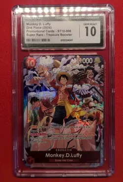 Monkey D. Luffy ST10-006 One Piece Day Dallas 2025 Promo CGC 10 - Image 5