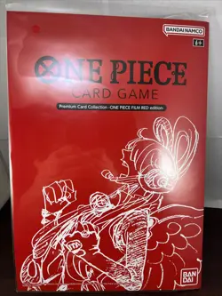 One Piece TCG Premium Card Collection Film Red Edition ENG Sealed New #ML - Image 1