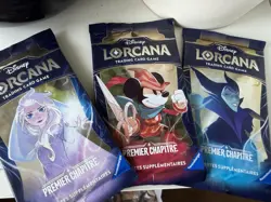 Lorcana 1 Booster Pack de 12 Cartes Disney Card Game chapitre 1 Scelle Neuf - Image 1