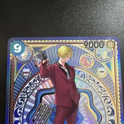 Sanji SEC OP06-119 SP Parallel A Fist of Divine Speed ONE PIECE Card Japanese NM - Image 2