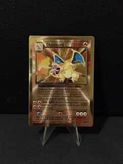 Charizard (Celebrations Metal Card) 004/102 Miscellaneous Cards & Products Holo - Image 1
