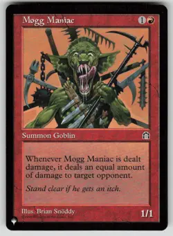 Mogg Maniac Uncommon The List Reprints MTG Near Mint 2020 - Image 1