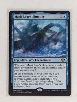 Marit Lage's Slumber - Modern Horizons (MH1) MTG Magic the Gathering - NM+ - Image 1