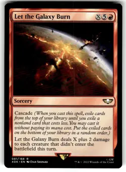 Let the Galaxy Burn Universes Beyond: Warhammer 40000 Regular MTG - Image 1
