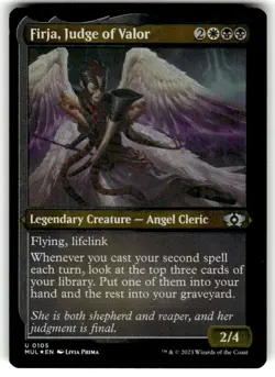 Magic: The Gathering Firja, Judge of Valor Uncommon Foil MTG NM - Image 1