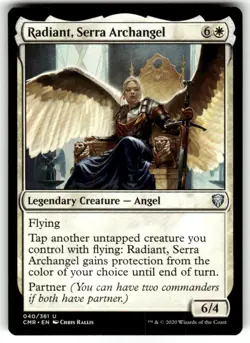 Radiant, Serra Archangel Commander Legends Regular MTG - Image 1