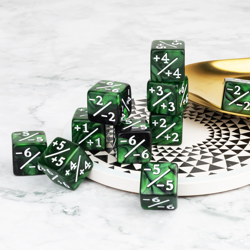 48 PCS Magic Counter Dice Life MTG Counters Dice Set Bulk Buff Tokens D6 Dice Se - Image 5