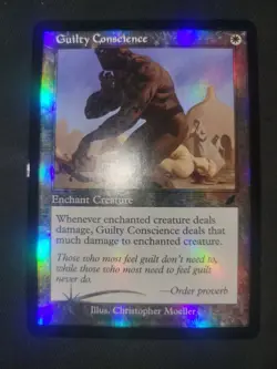 MTG Guilty Conscience Scourge 17/143 Foil Common - Image 1
