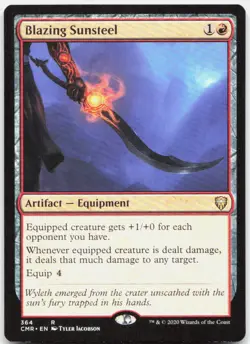 Blazing Sunsteel *Non-Foil* CMR 364 NM - Image 1