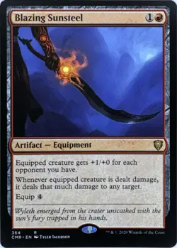 Blazing Sunsteel 364 - Commander Legends - MTG - NM - Image 1