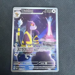 Pokemon Watchog 097/086 Chaos Rising Full Art Mint Condition - Image 1