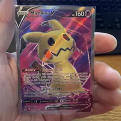 Pokemon TCG Mimikyu V 148/163 Battle Styles Full Art Holo Ultra Rare NM - Image 1