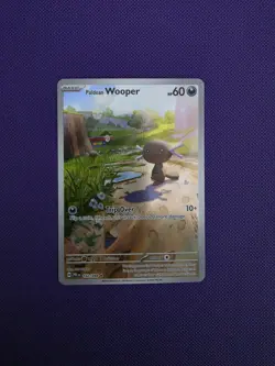 Pokemon TCG Paldean Wooper Illustration Rare 102/094 Phantasmal Flames - Image 2