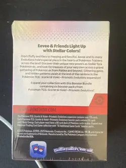 Pokemon Prismatic Evolutions Booster Bundle Sealed New - slightly creased - Image 4