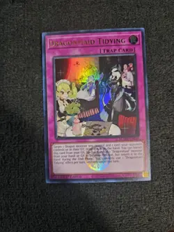 Dragonmaid Tidying (NM) - Emblazoned Ultra Rare - BLMM-EN069 Card - Image 1