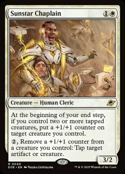 1 x Sunstar Chaplain - Edge of Eternities - NM-Mint - MTG - Image 1