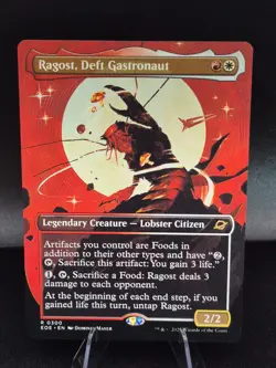 1 x Ragost, Deft Gastronaut - Borderless - Edge of Eternities - NM-Mint - MTG - Image 1