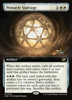 1 x Pinnacle Starcage - Extended Art - Edge of Eternities - NM-Mint - MTG - Image 1