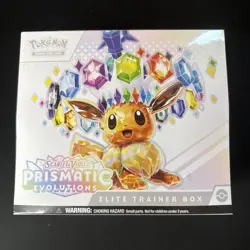Pokemon TCG S&V Prismatic Evolutions ETB Elite Trainer Box FACTORY SEALED - Image 1