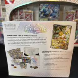 Pokemon TCG S&V Prismatic Evolutions ETB Elite Trainer Box FACTORY SEALED - Image 3