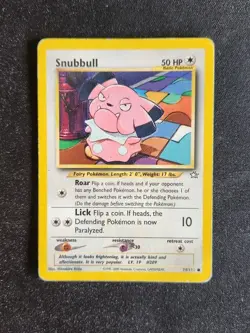 Snubbull 74/111 - Pokemon Card Neo Genesis Set - MP - Image 1