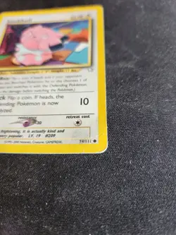 Snubbull 74/111 - Pokemon Card Neo Genesis Set - MP - Image 2