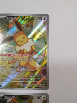 Pokemon TCG - Eevee SVP 173 Promo NM, Full Art Black Star Promo - Image 2