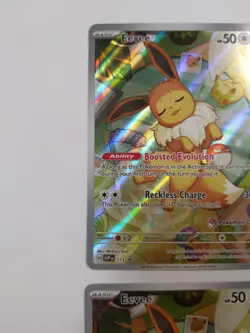 Pokemon TCG - Eevee SVP 173 Promo NM, Full Art Black Star Promo - Image 4