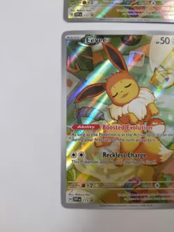Pokemon TCG - Eevee SVP 173 Promo NM, Full Art Black Star Promo - Image 5