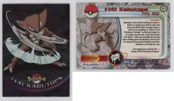 Kabutops Silver Foil Topps Pokemon TV Animation Edition Series 3 #141 2000 10cj - Image 3
