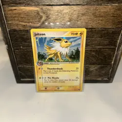 2006 Pokemon POP Series 3 Jolteon Holo #3/17 LP - Image 1
