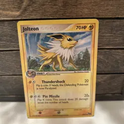 2006 Pokemon POP Series 3 Jolteon Holo #3/17 LP - Image 2